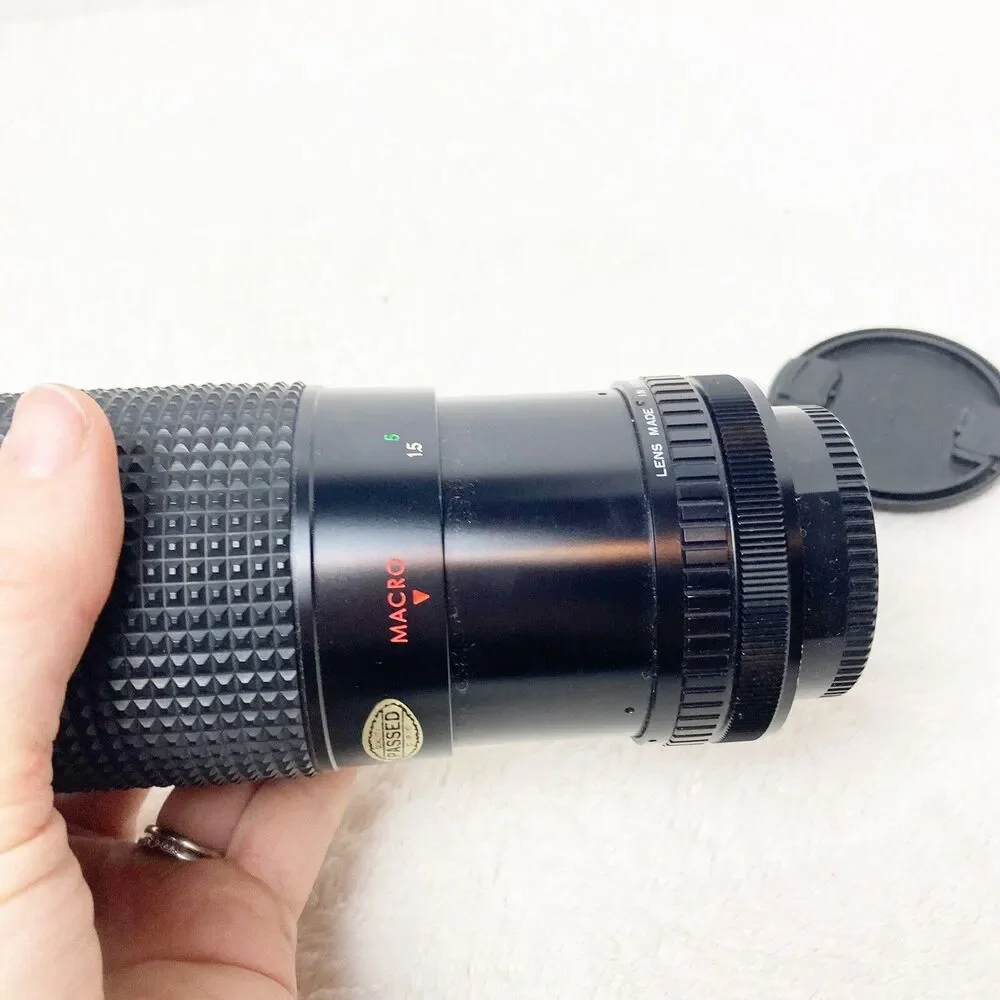 CPC Auto Zoom 80-200mm CCT 1:4.0 MC 91824 Camera Lens w/ 2 Caps Korea Ex. Cond.